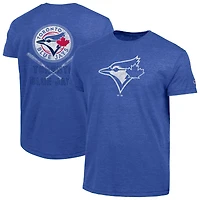 T-shirt Champion Royal Toronto Blue Jays pour homme, mélange de trois tissus
