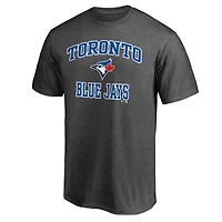 T-shirt anthracite pour homme « Cœur et âme » des Blue Jays de Toronto