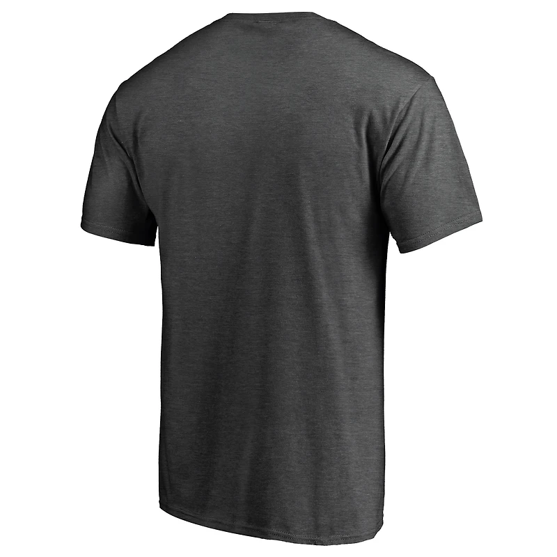 Men's  Charcoal Toronto Blue Jays Heart & Soul T-Shirt