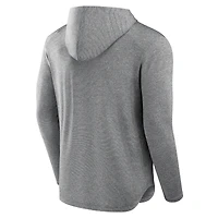 Men's Fanatics Black Toronto Blue Jays Front Office Tech Lightweight Hoodie T-Shirt