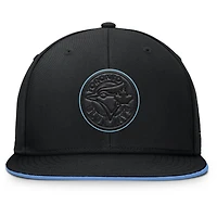 Casquette snapback Fanatics noire à paillettes des Blue Jays de Toronto pour homme