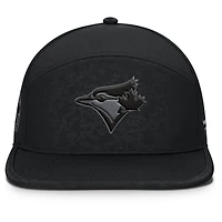 Men's Fanatics Black Toronto Blue Jays Platoon Snapback Hat