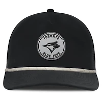 Men's Fanatics Black Toronto Blue Jays Signature A-Frame Adjustable Hat