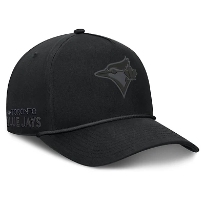 Men's Fanatics Black Toronto Blue Jays Undertone A-Frame Adjustable Hat
