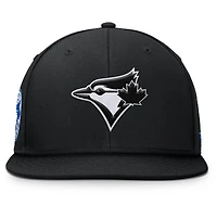 Men's Fanatics Black Toronto Blue Jays Walk-Off Bullpen Snapback Hat