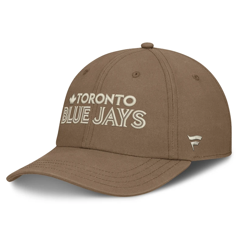 Men's Fanatics Brown Toronto Blue Jays Level Up Herth Adjustable Hat