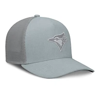Men's Fanatics  Gray Toronto Blue Jays Corduroy Relief Trucker Adjustable Hat