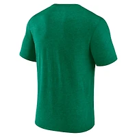 Men's Fanatics Heather Kelly Green Toronto Blue Jays St. Patrick's Day Celtic Tri-Blend - T-Shirt