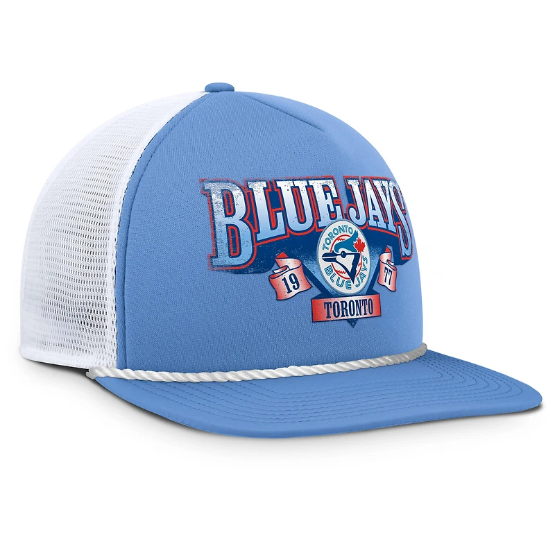 Casquette snapback Fanatics bleu clair/blanc des Blue Jays de Toronto pour homme