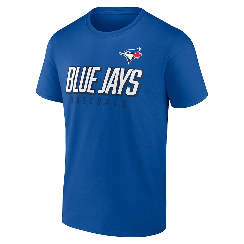 Ensemble combiné de t-shirts Fanatics Royal/Navy pour hommes des Blue Jays Toronto