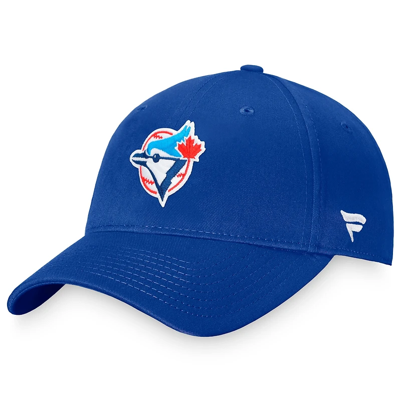 Men's Fanatics  Royal Toronto Blue Jays Cooperstown Collection Core Adjustable Hat