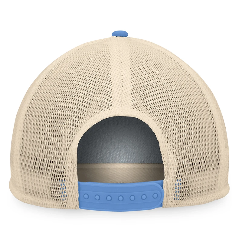 Casquette Snapback de camionneur en mousse Talley de la collection Cooperstown Royal Toronto Blue Jays Fanatics pour hommes