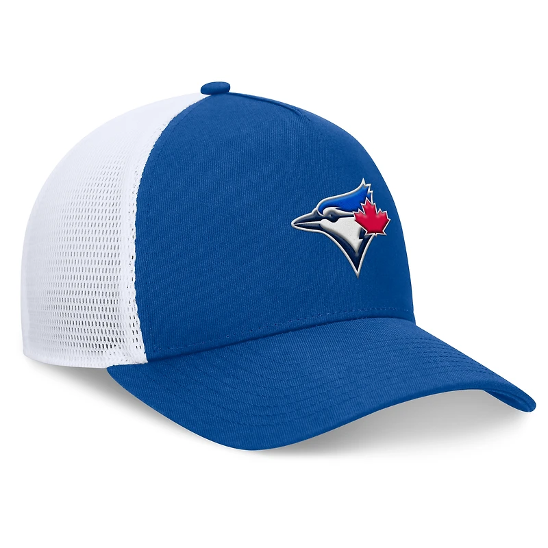Men's Fanatics Royal Toronto Blue Jays Fundamental A-Frame Adjustable Hat