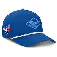 Casquette ajustable Fanatics Royal Toronto Blue Jays Rise Rope pour homme