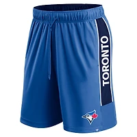 Men's Fanatics Royal Toronto Blue Jays Win the Match Defender Shorts