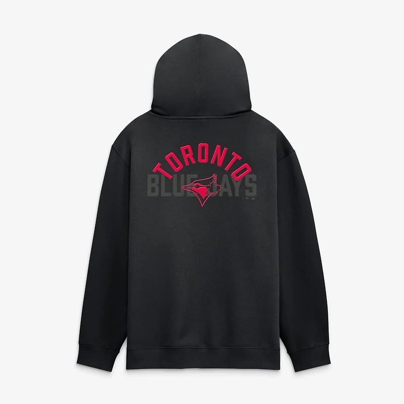 Sweat à capuche noir Fanatics Toronto Blue Jays pour homme