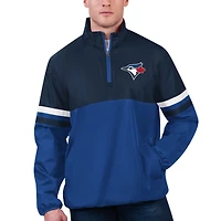 V114037 Veste BluJay NSS SP24 MLB Earned Run 1/2 Zip pour hommes JACMENQZC LA450935