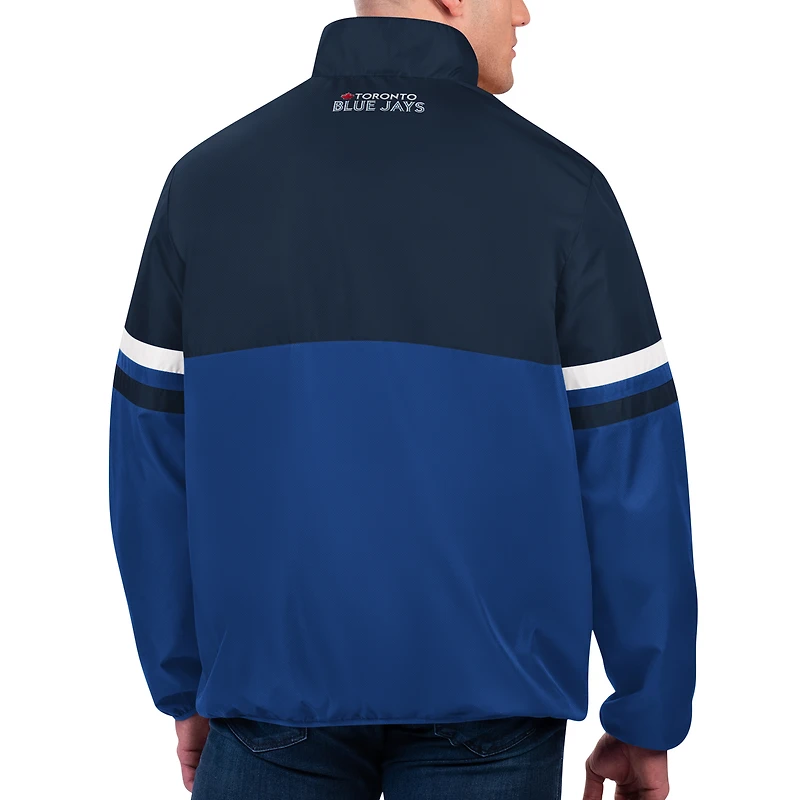 V114037 Veste BluJay NSS SP24 MLB Earned Run 1/2 Zip pour hommes JACMENQZC LA450935
