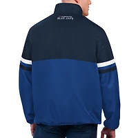 V114037 Veste BluJay NSS SP24 MLB Earned Run 1/2 Zip pour hommes JACMENQZC LA450935