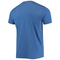 T-shirt à trois mélanges avec logo dessiné la main Homage Royal Toronto Blue Jays pour homme