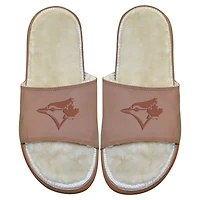 Men's ISlide Toronto Blue Jays Nubuck Fur Primary Logo Sandals