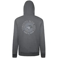 Sweat à capuche gris Levelwear Podium Valiant des Blue Jays de Toronto pour homme