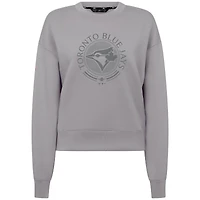 Sweat-shirt gris à enfiler en éponge des Blue Jays de Toronto pour homme