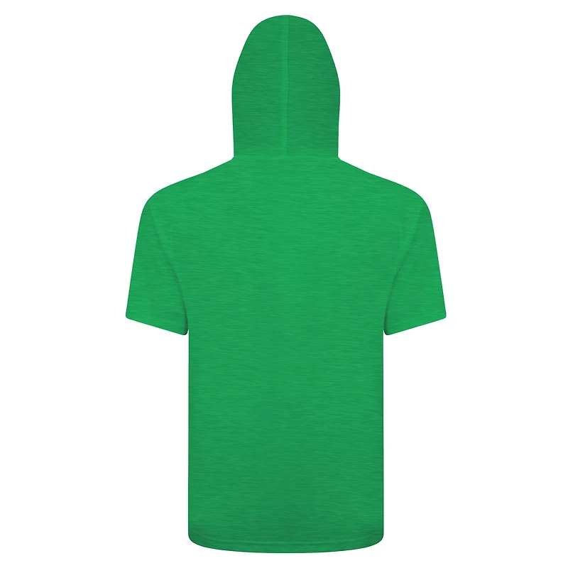 Men's Levelwear Green Toronto Blue Jays St. Patrick's Day Phase Plaid Short Sleeve T-Shirt Hoodie