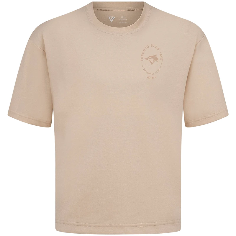 Men's Levelwear  Khaki Toronto Blue Jays Luxe Signature Signet T-Shirt