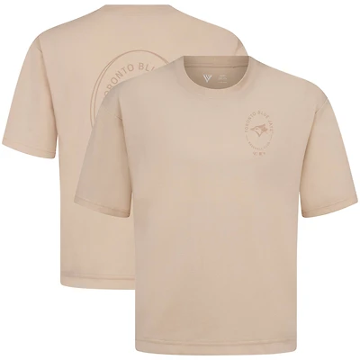 Men's Levelwear Khaki Toronto Blue Jays Luxe Signature Signet T-Shirt