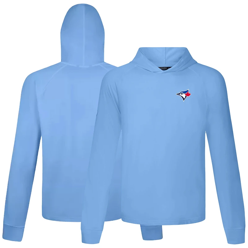 Men's Levelwear  Light Blue Toronto Jays Dimension Lightweight Long-Sleeve Hoodie Top