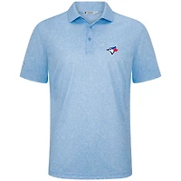 Men's Levelwear Light Blue Toronto Jays Speckle Polo