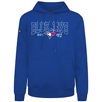 Men's Levelwear Royal Toronto Blue Jays Accolade Podium Textbook Pullover Hoodie