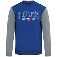 Men's Levelwear Royal Toronto Blue Jays Accolade Ultimate Textbook Pullover Sweatshirt