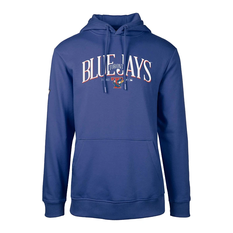 Sweat à capuche rétro pour homme Levelwear Royal Toronto Blue Jays Cooperstown Collection Podium