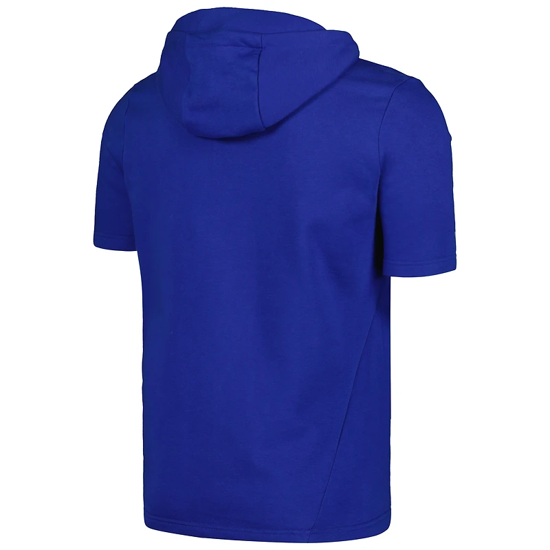 Levelwear pour hommes Royal Toronto Blue Jays Recruit Sweat à capuche entièrement zippé manches courtes