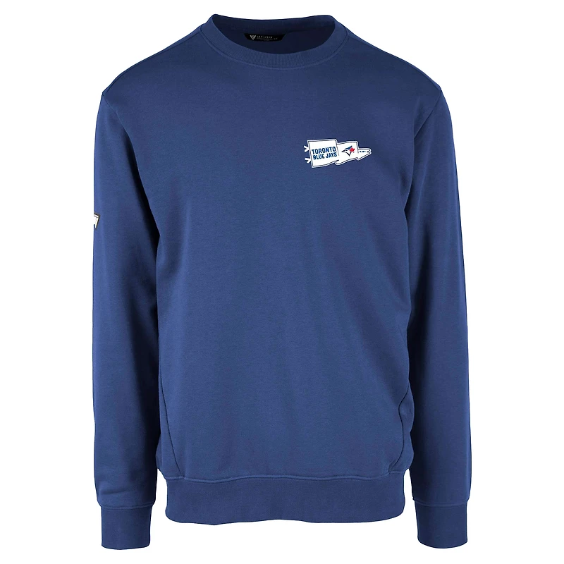 Men's Levelwear  Royal Toronto Blue Jays Zane Rafters Pullover Sweatshirt