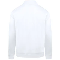 Sweat-shirt à glissière quart de tour Murray blanc la collection Cooperstown des Blue Jays Toronto pour homme Levelwear