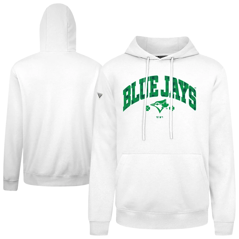 Sweat à capuche carreaux Podium de la Saint-Patrick des Blue Jays Toronto pour homme Levelwear