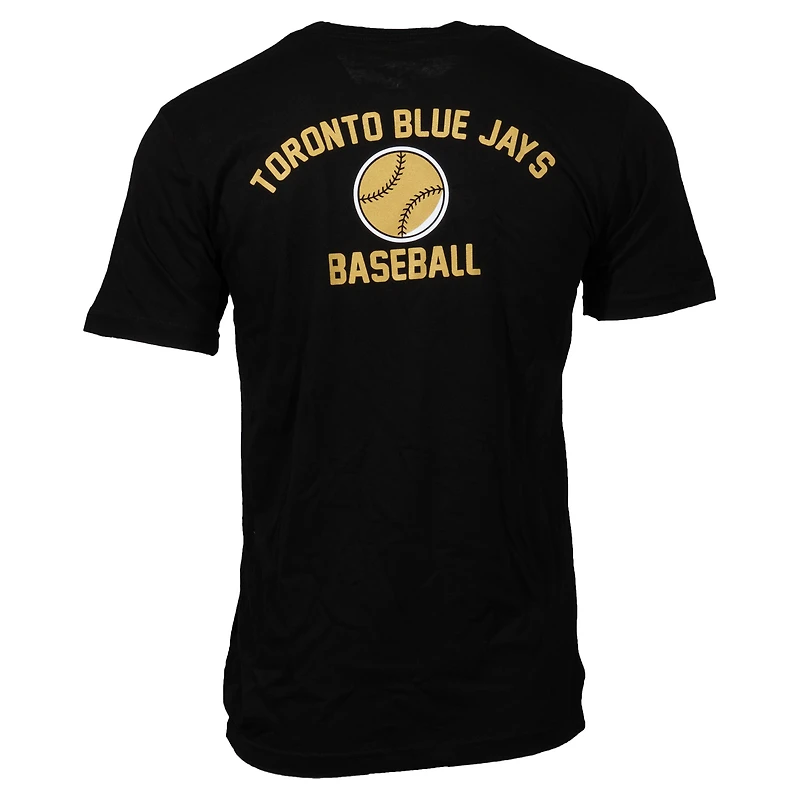Men's Mitchell & Ness Black Toronto Blue Jays Eye Of The Tiger T-Shirt