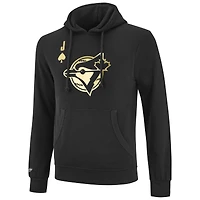 Men's Mitchell & Ness Black Toronto Blue Jays Full Deck Pullover Hoodie
