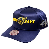 Men's Mitchell & Ness  Navy Toronto Blue Jays Chalk Dust Pro Snapback Hat