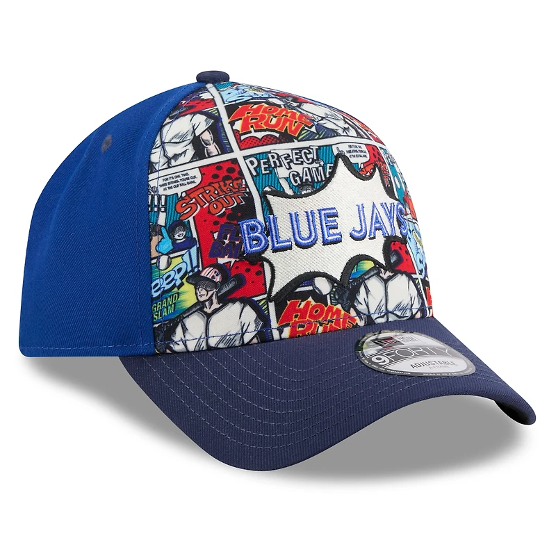 Casquette ajustable New Era 9FORTY noire/rouge pour homme, édition Diamond Hero 2025 MLB, Arizona Diamondbacks