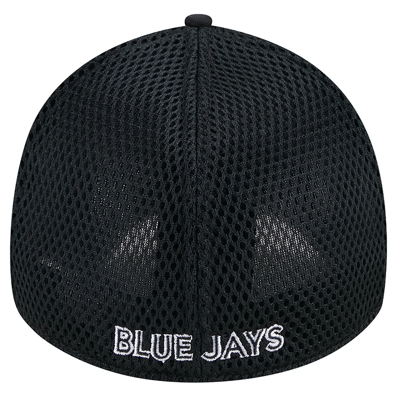Casquette flexible 39THIRTY des Blue Jays de Toronto New Era pour hommes, noire