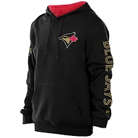 Men's New Era Black Toronto Blue Jays Canada Day Pullover Hoodie