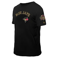 Men's New Era Black Toronto Blue Jays Canada Day T-Shirt