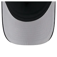 Men's New Era Black Toronto Blue Jays City Initial 9FORTY A-Frame M-Crown Adjustable Trucker Hat