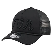 Casquette camionneur ajustable noire New Era 9FORTY City Initial des Blue Jays de Toronto pour homme