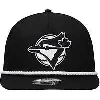 Men's New Era Black Toronto Blue Jays Golfer Snapback Hat
