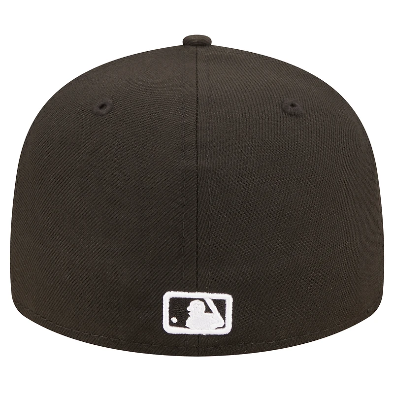 Men's New Era Black Toronto Blue Jays Low Profile 59FIFTY Fitted Hat